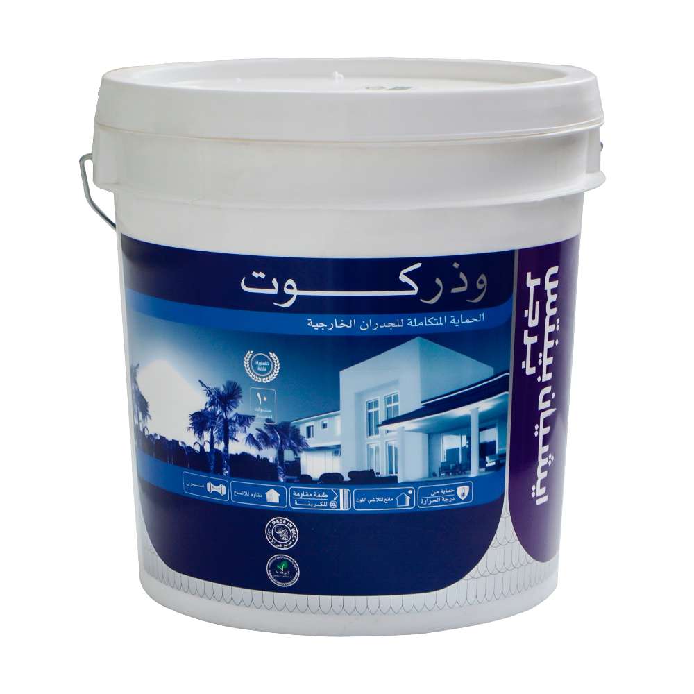 Asian Paints Berger 18L Weather Coat Acrylic Spray Compound - White 2