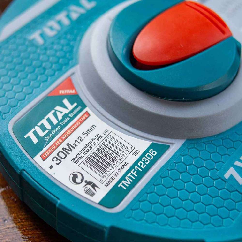 Total TMTF12306 30M X 12.5MM Steel Measuring Tape 5