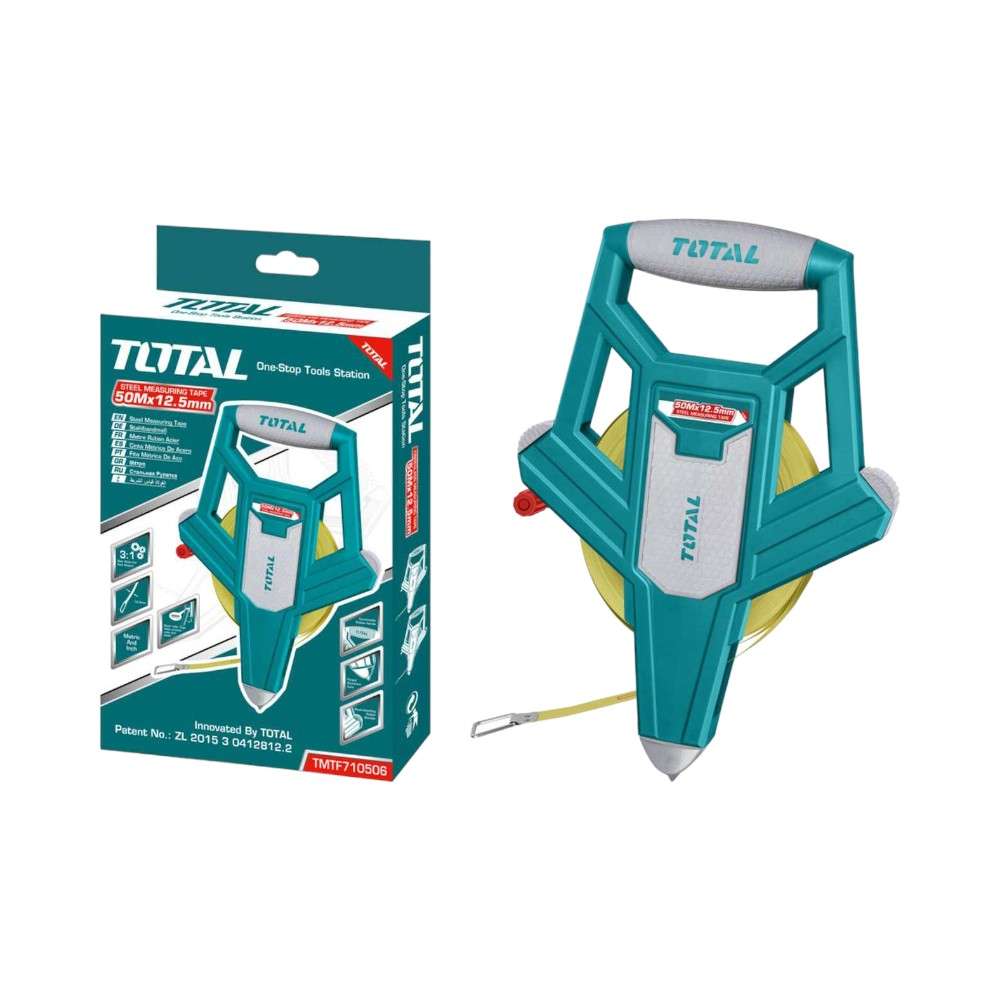 Total TMT710506 50M Steel Measuring Tape 4