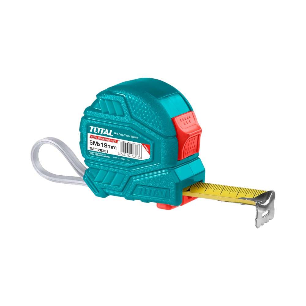 Total TMT126351 5M X 19MM Steel Measuring Tape  2