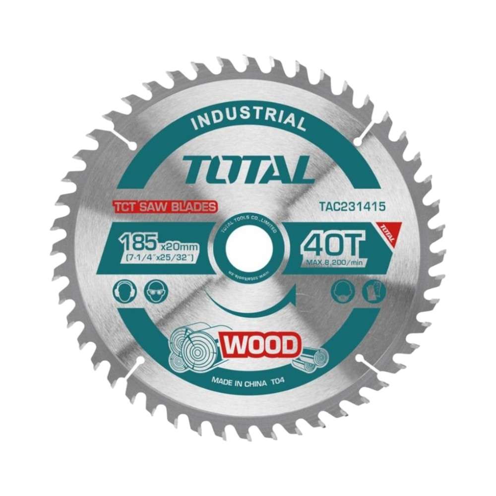 Total TAC231415 7 Inch 40T TCT Saw Blade 1