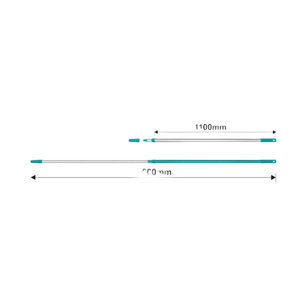 Total THTEP0205 200CM Telescopic Rod With Screw Connectivity and Insert Function 1