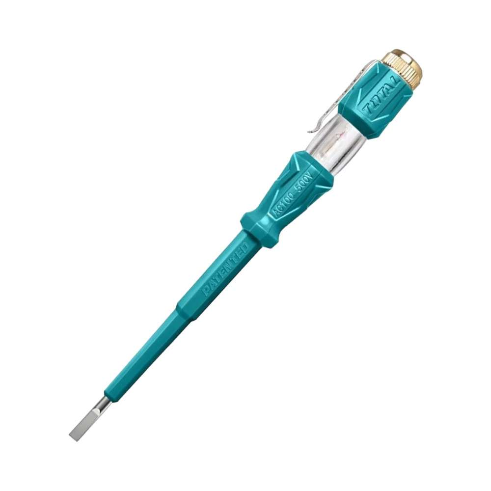 قلم اختبار الجهد الرقمي توتال (100-500V) قياس (3X140MM) موديل (THT291408) 4