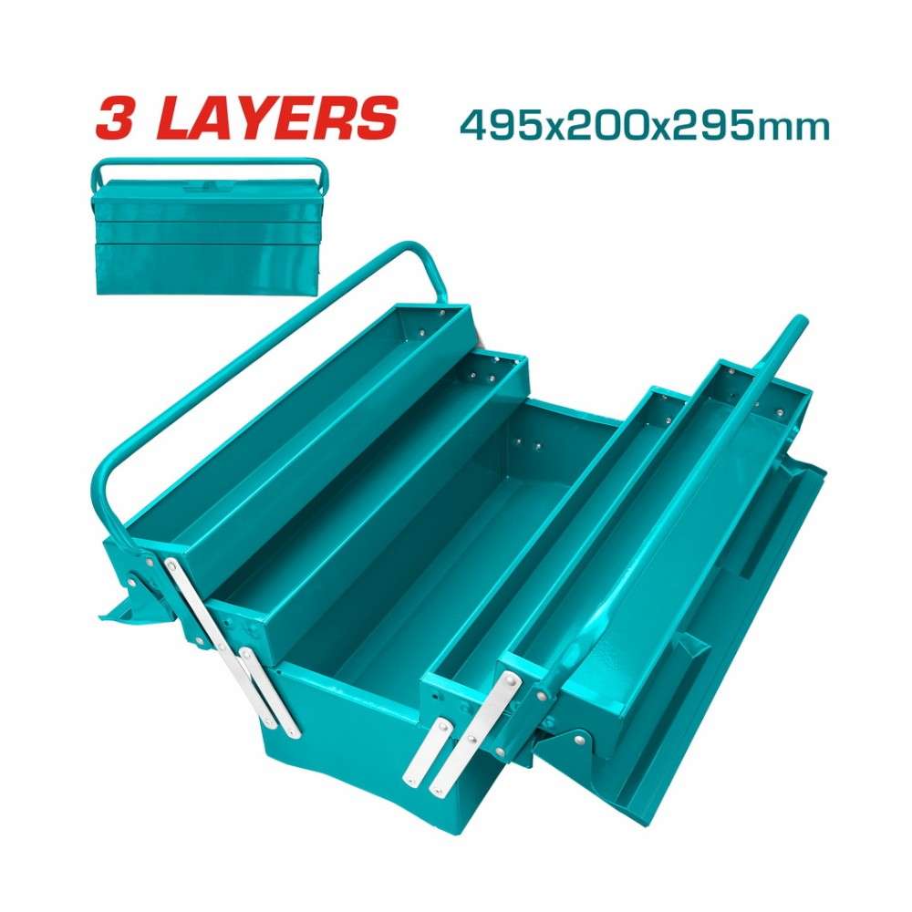 Total THT10701 495 X 200 X 290MM 3 Layer Tool Box 4