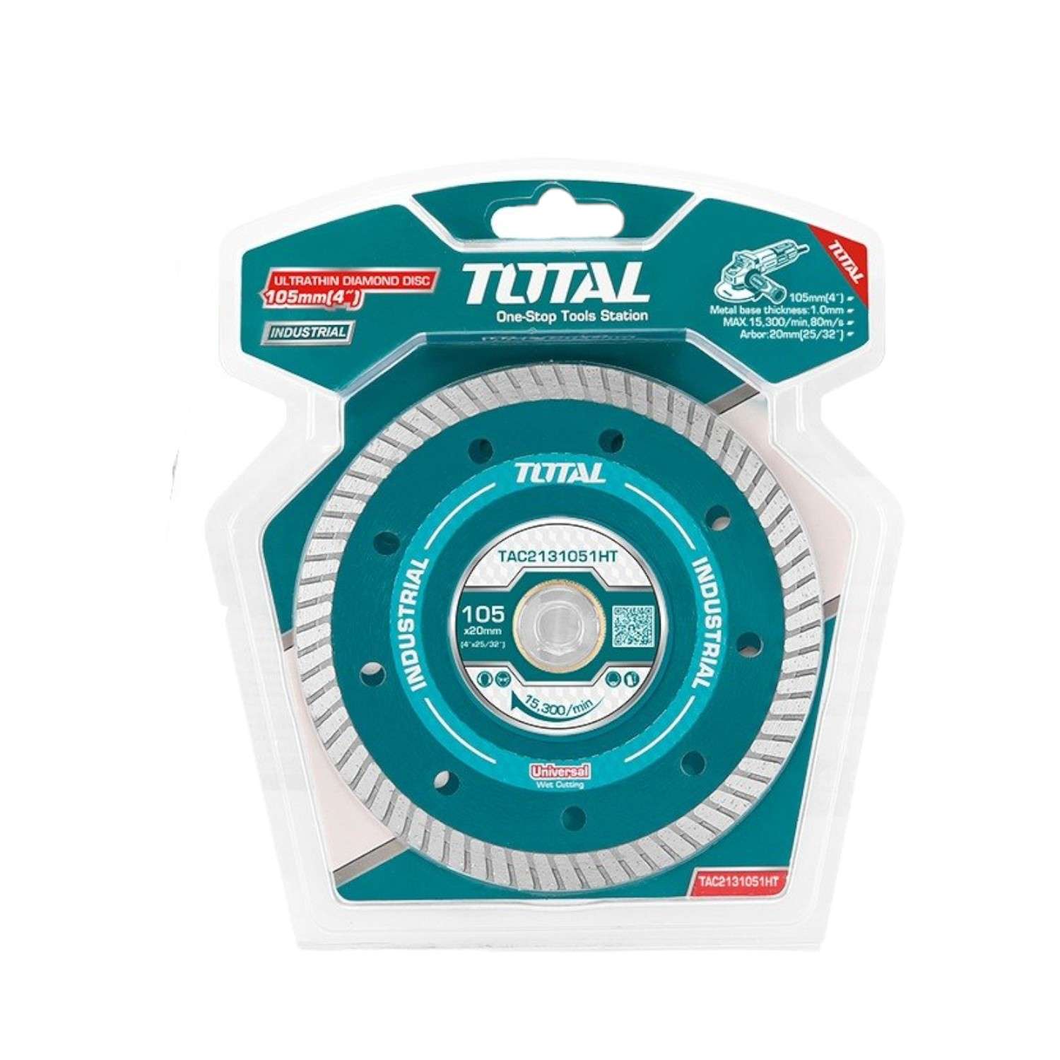 Total TAC2131153HT Ultrathin 4.5 Inch Diamond Disc 3
