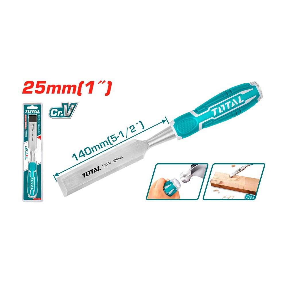 Total THT41256 25MM Wood Chisel 4