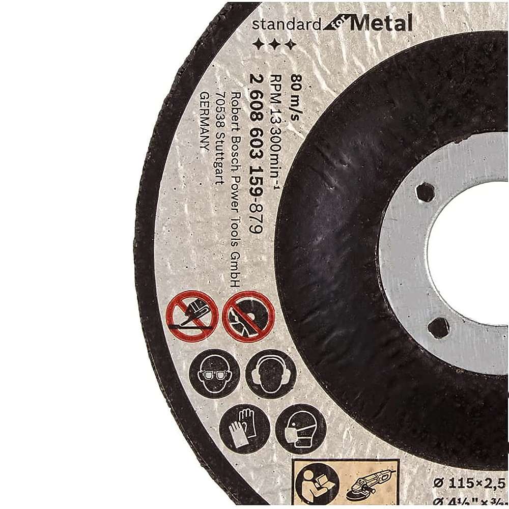 Bosch 2608603159 Metal Cutting disc 115 x 22.23mm, 1Pc 2