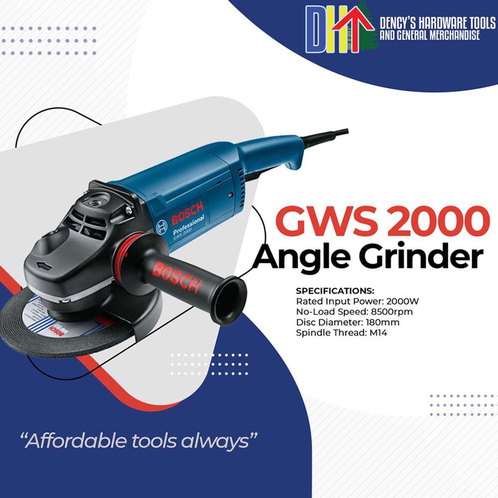 Bosch GWS 2000 Professional Angle Grinder 2