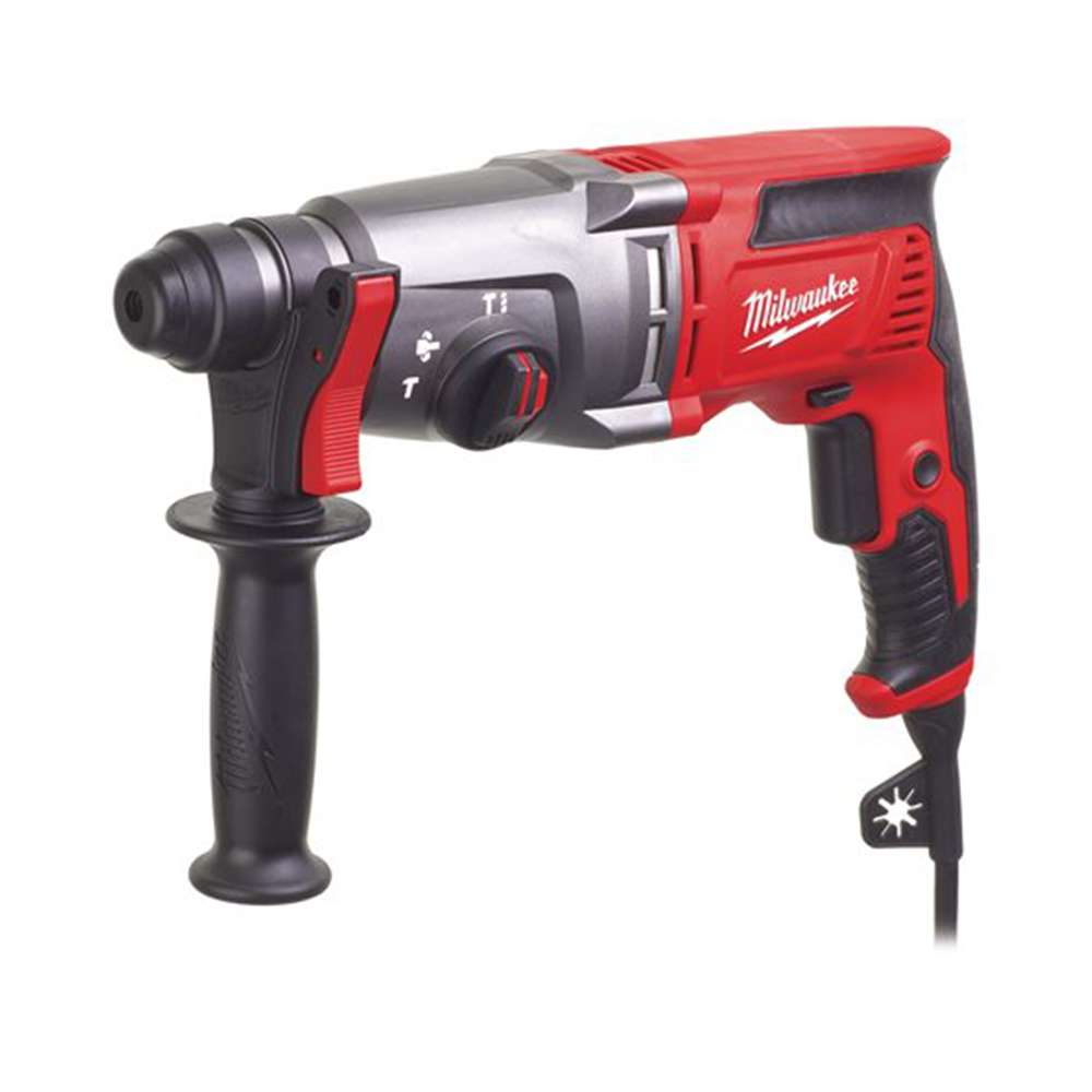 Milwaukee PH26TX 26mm 3 Mode SDS-Plus Hammer with Fixtec 1