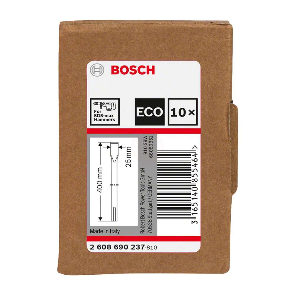 إزميل مسطح نوع (SDS max) من بوش (bosch) قياس (400mm) موديل (2608690237) 2