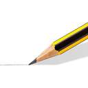 Staedtler Noris Graphite Pencil with Eraser Tip, 2HB – Pack of 10 2
