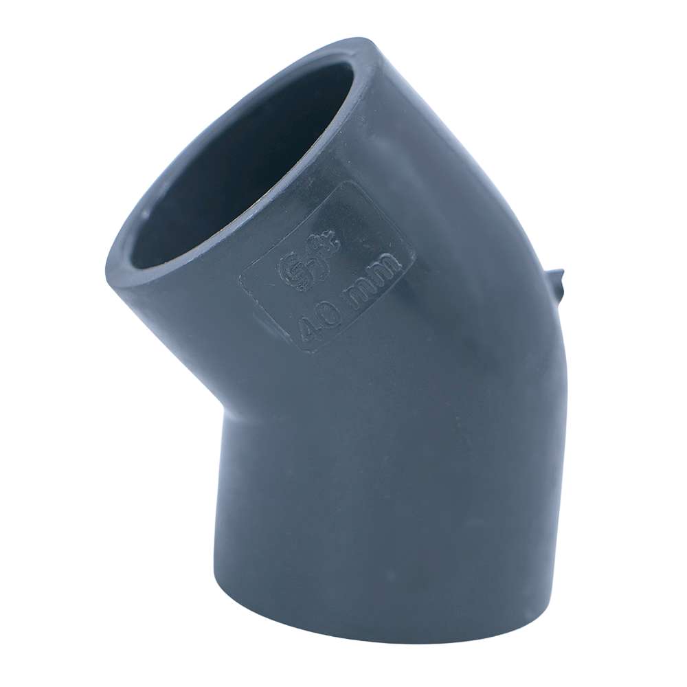 40mm x 45 Degree PVC Elbow - Per Pcs 1