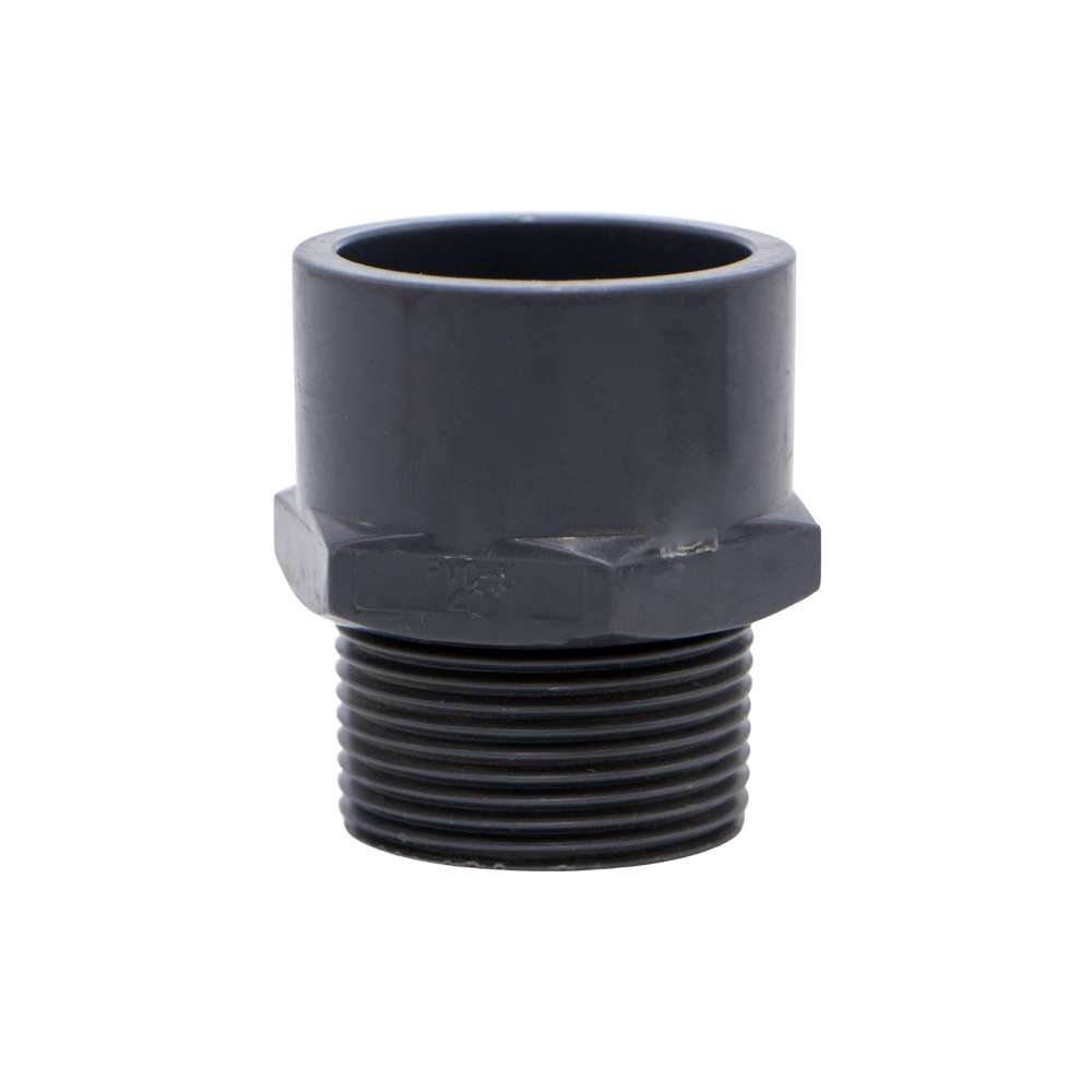 40mm PVC Male Thread Adaptor - Per Pcs 0