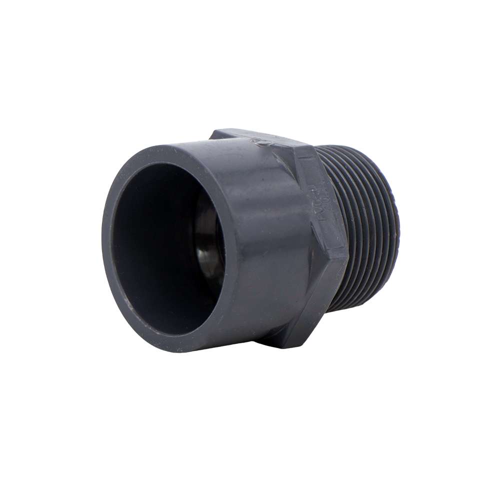 90mm PVC Male Thread Adaptor - Per Pcs 1