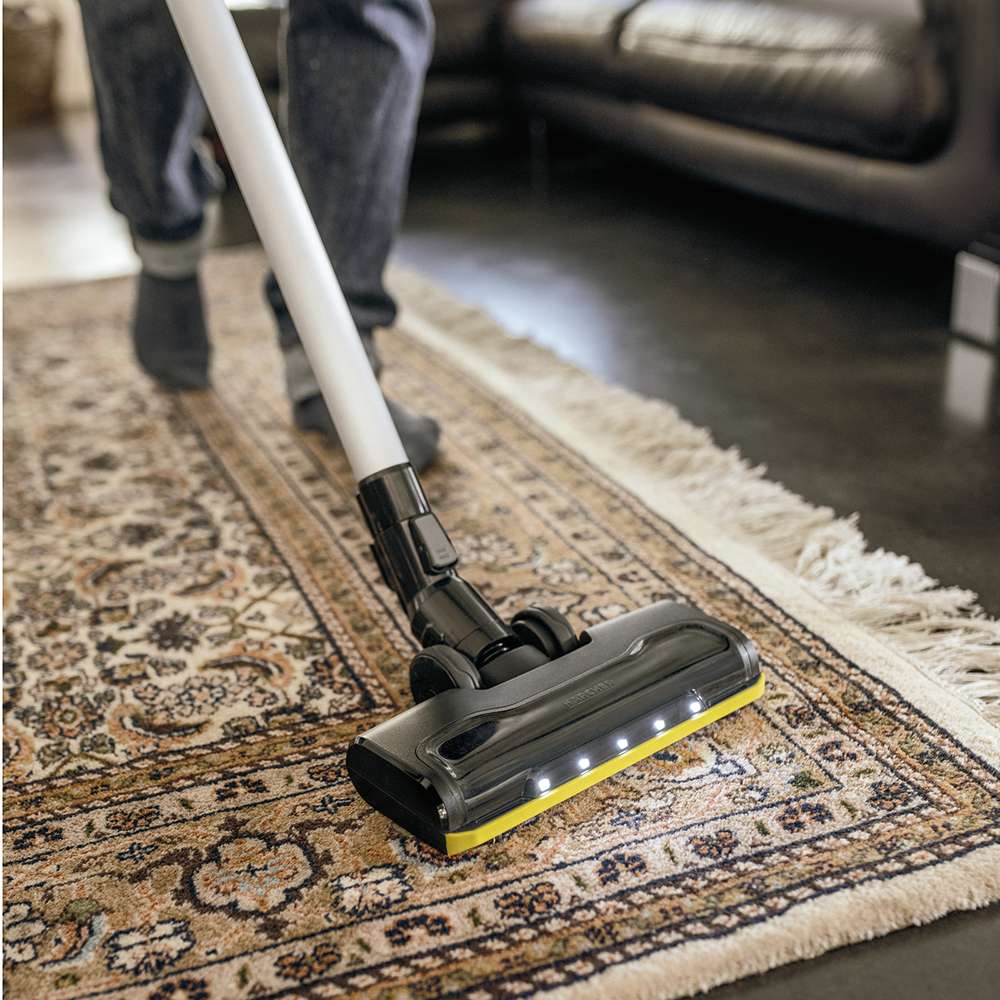 المكنسة الكهربائية اللاسلكية (Karcher- our Family) البيضاء العمودية بريميوم موديل (11986810- VC 6)  1