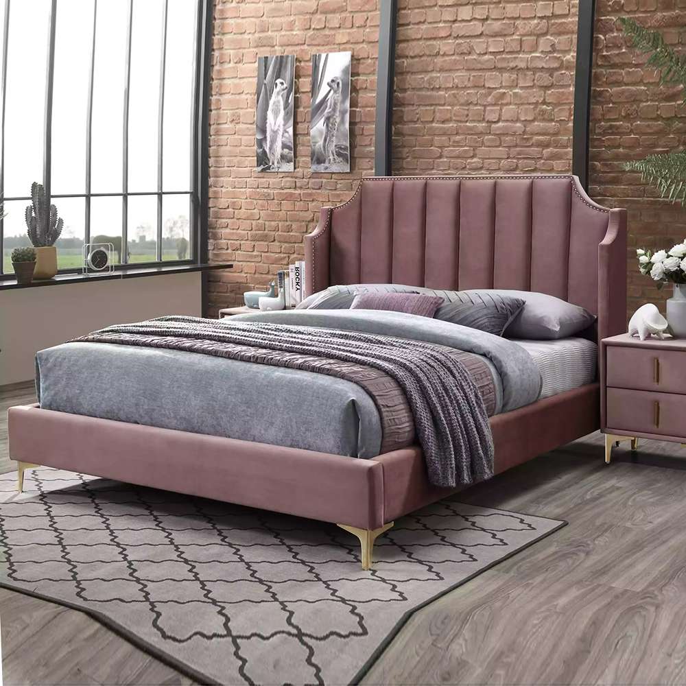 RoHala King Bed - Rose 0