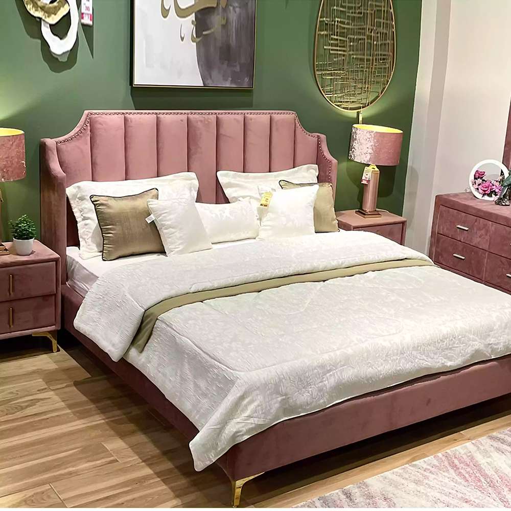 RoHala King Bed - Rose 2