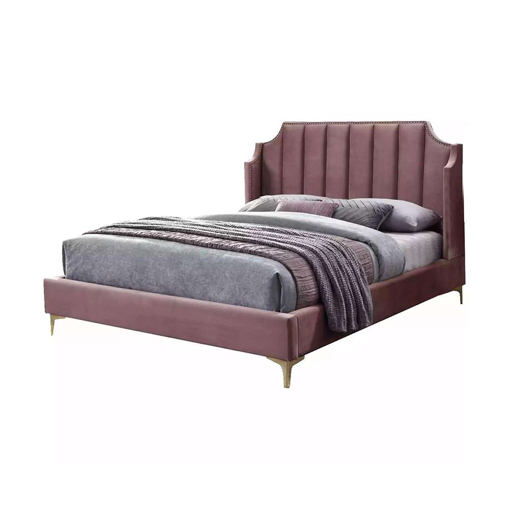 RoHala Queen Bed - Rose 1