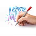 قلم ستيدلر (Fineliner) برأس قياس (0.3mm) و قبضة مثلثية مريحة ضمن علبة من (36) قلم 3
