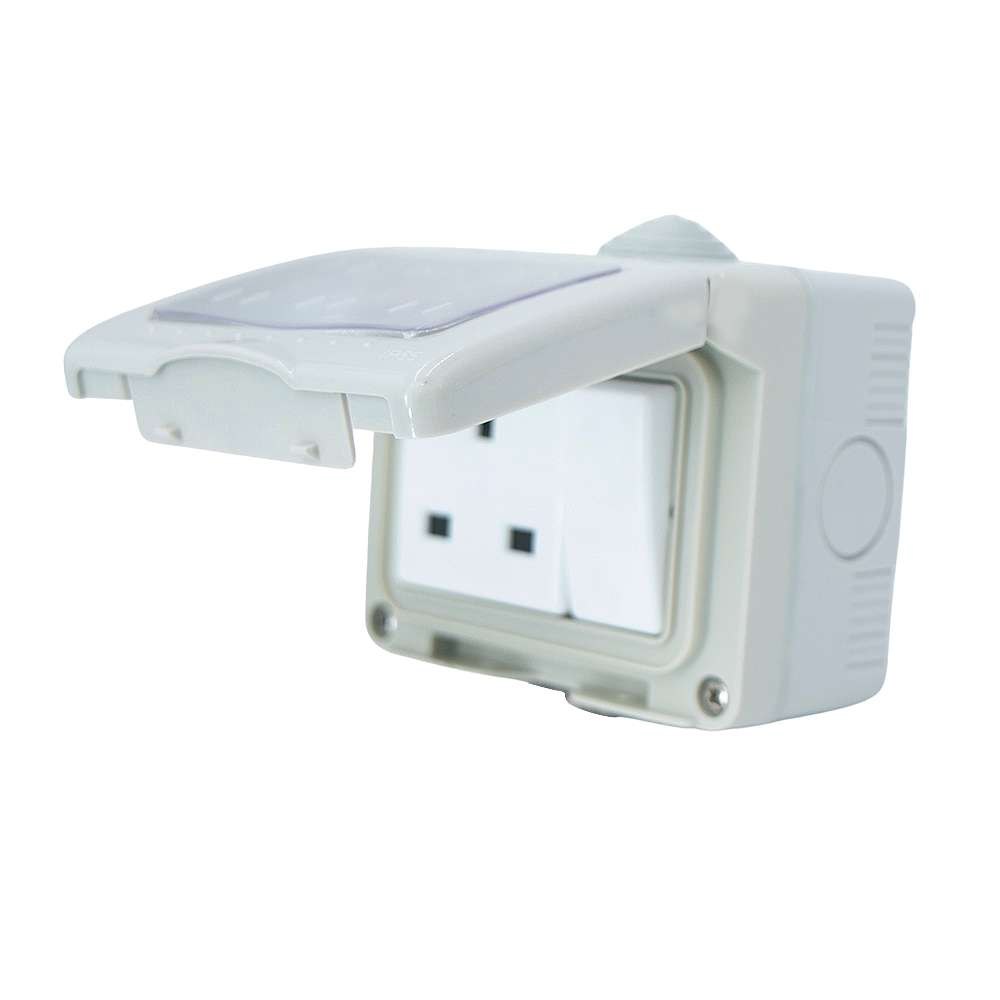 Veto 13A Waterproof Single Socket Switch 5