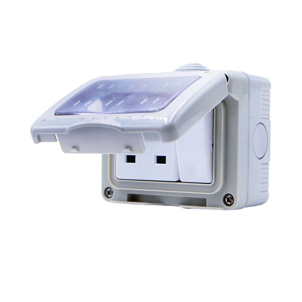 Veto 13A Waterproof Single Socket Switch 3