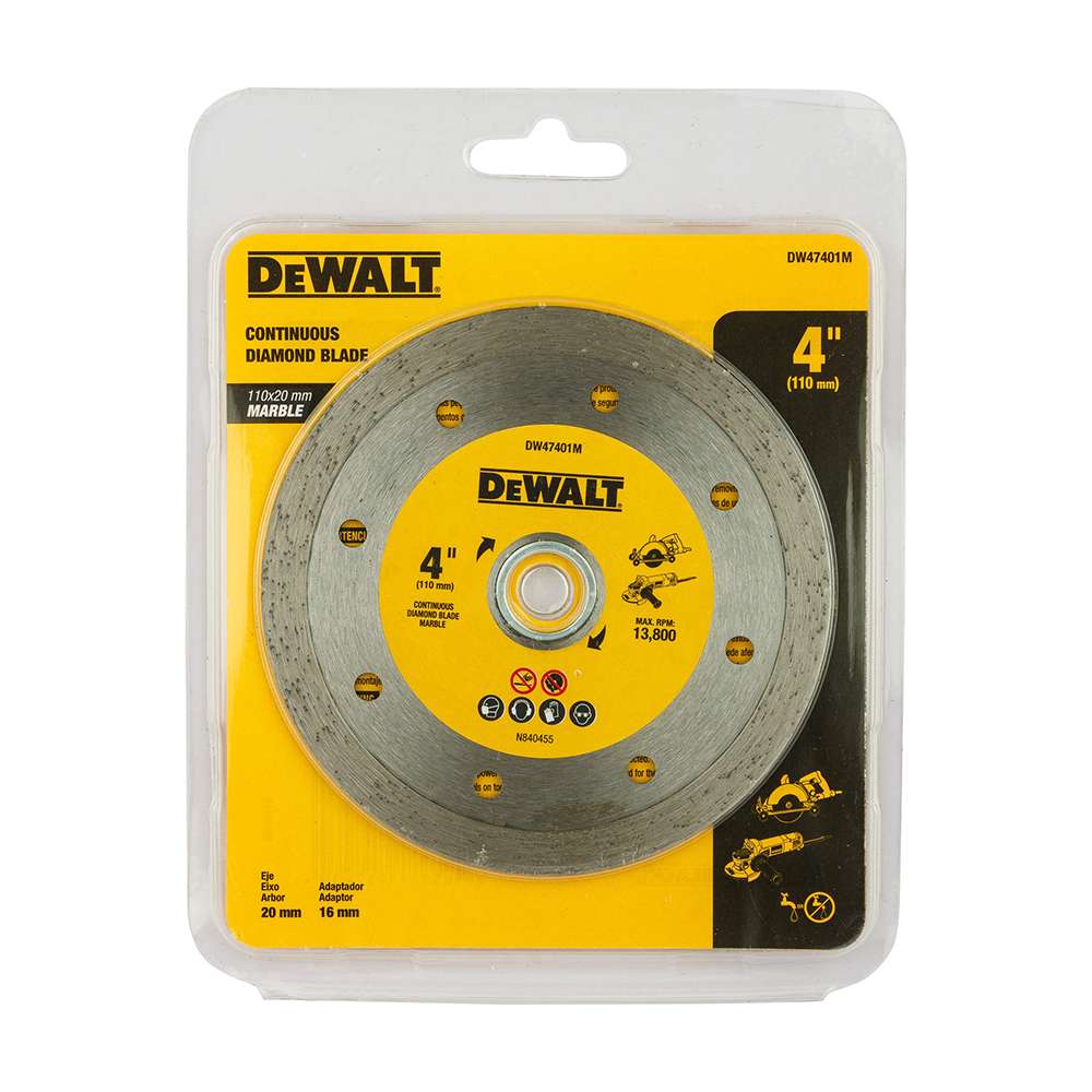 Dewalt Tile Cutting Disc 4" DW7401 5