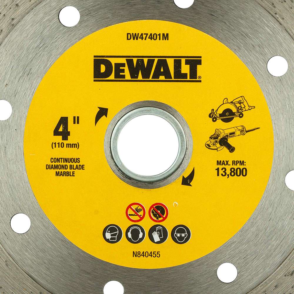 Dewalt Tile Cutting Disc 4" DW7401 3