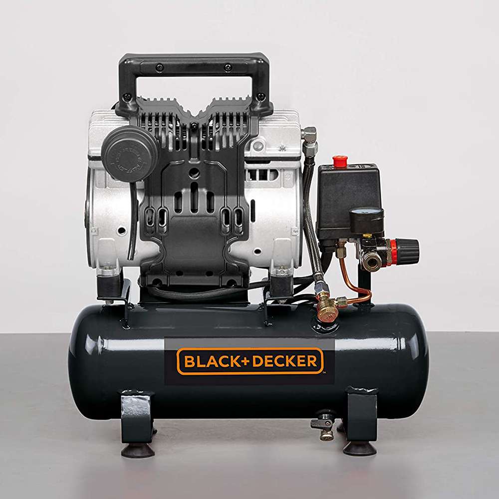Black + Decker Air Compressor BD100/6-ST 8 Bar 1 HP 1