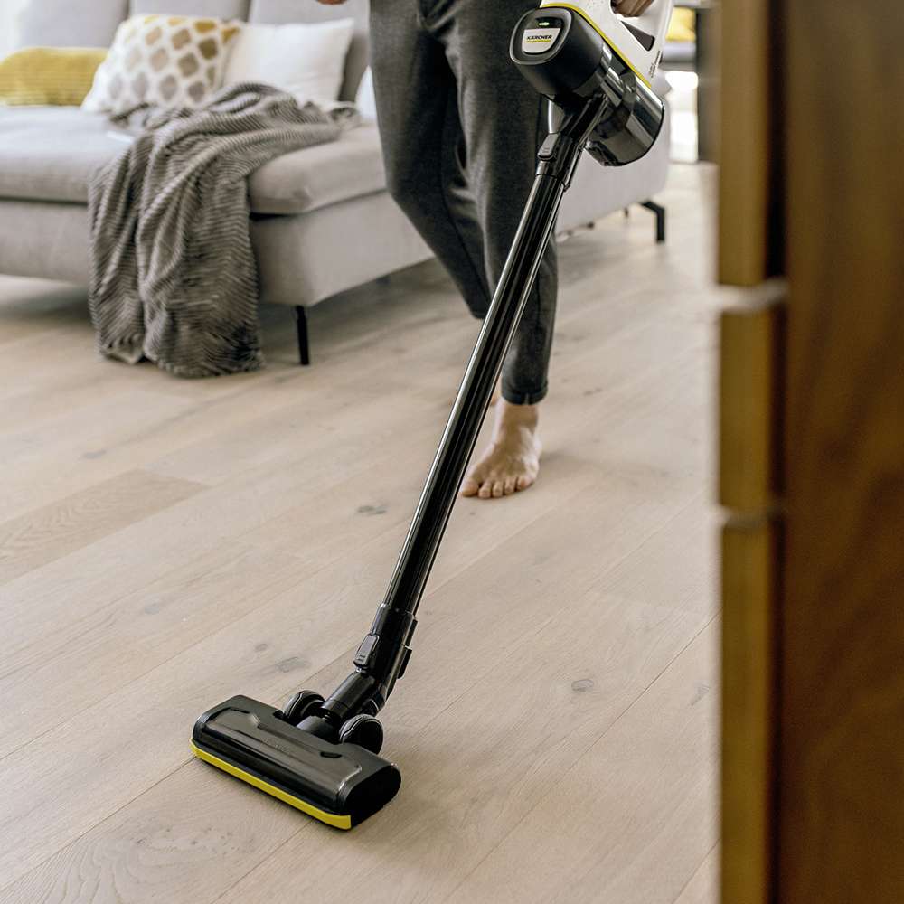 Karcher VC 4 Cordless My Home - Yellow Upright Vacuum Cleaner 1