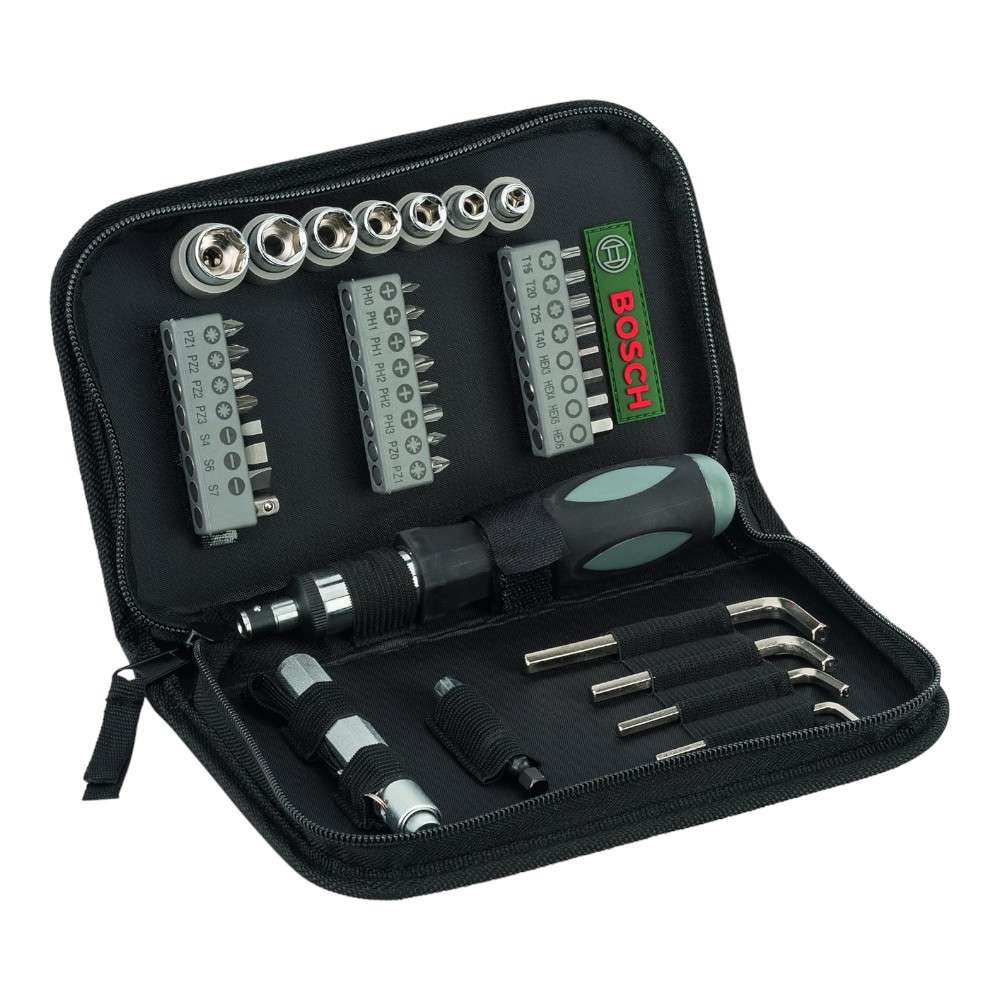Bosch GSB 180-LI 06019F8308 18V Professional Cordless Combi Impact Drill Set 6