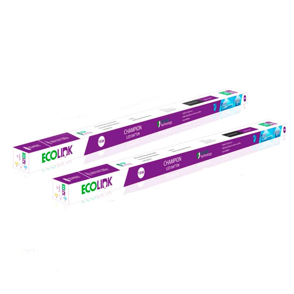 ضوء الإنارة الأنبوبي ايكولينك (Ecolink) الموفر للطاقة (DE 2xTLED L600 GM) موديل (BT007C) 2