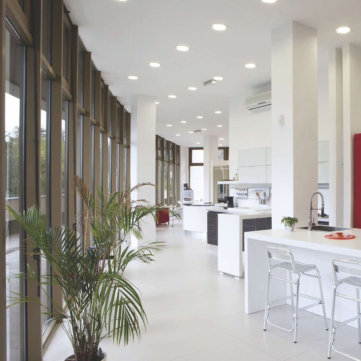 مصابيح الإنارة السقفية المريحة (LED11) من ايكولينك (Ecolink) قطر (D150) استطاعة (14W) بلون إضاءة (865) موديل (EDL190) 3