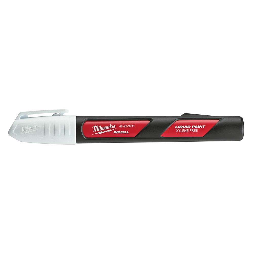 Milwaukee 48223711 Inkzall Paint Marker, White 0