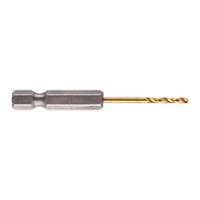 Milwaukee Shockwave HSS-G TiN Hex Drill Bit Set, A Metal Drilling Set - Pack of – 10-Piece