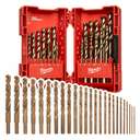 Milwaukee HSS-G Metal Drill Bit Set, A Professional Set - Pack of 25-Piece 0