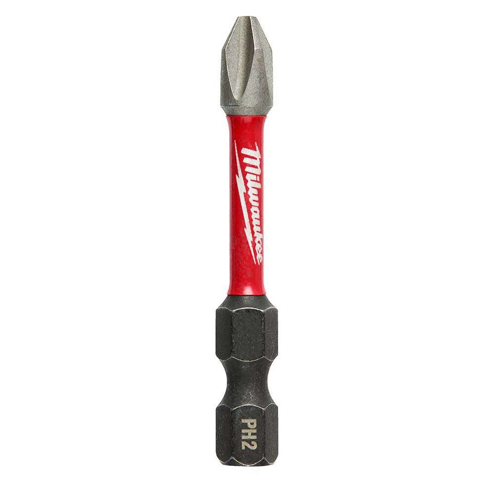 Milwaukee 4932430855 Shockwave Impact Duty Screwdriving Bit Set, PH2 x 50MM (10 Pcs/Set)