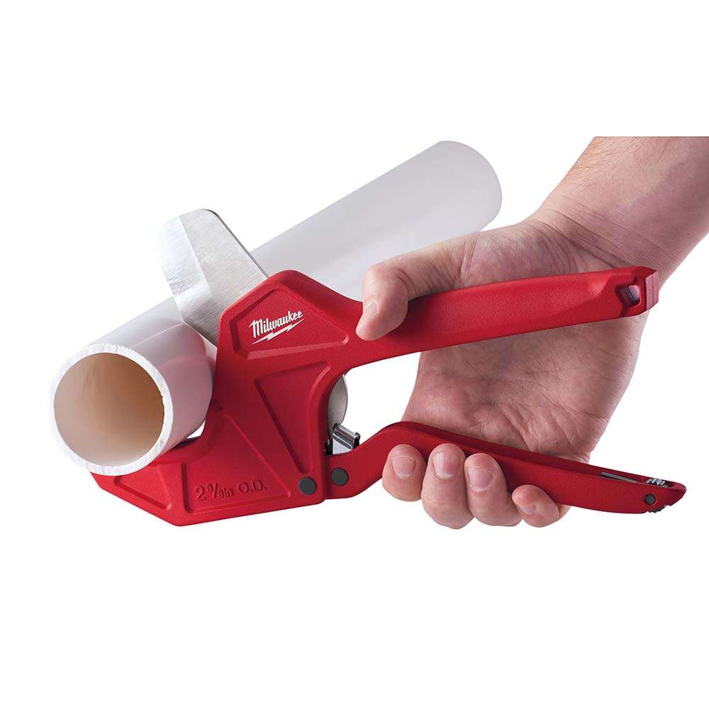 Milwaukee 4932464173 60MM Ratcheting PVC Cutter 1