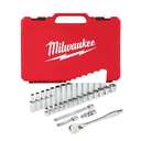 Milwaukee 3/8" Metric Ratcheting Socket Set, Socket & Ratchet Kit – 32-Piece Pack 0
