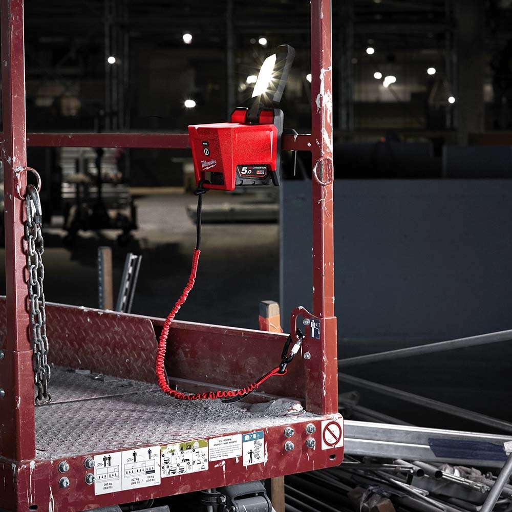 Milwaukee 4932471351 Locking Tool Lanyard, 921MM, 4.5 Kg Capacity, Red 14