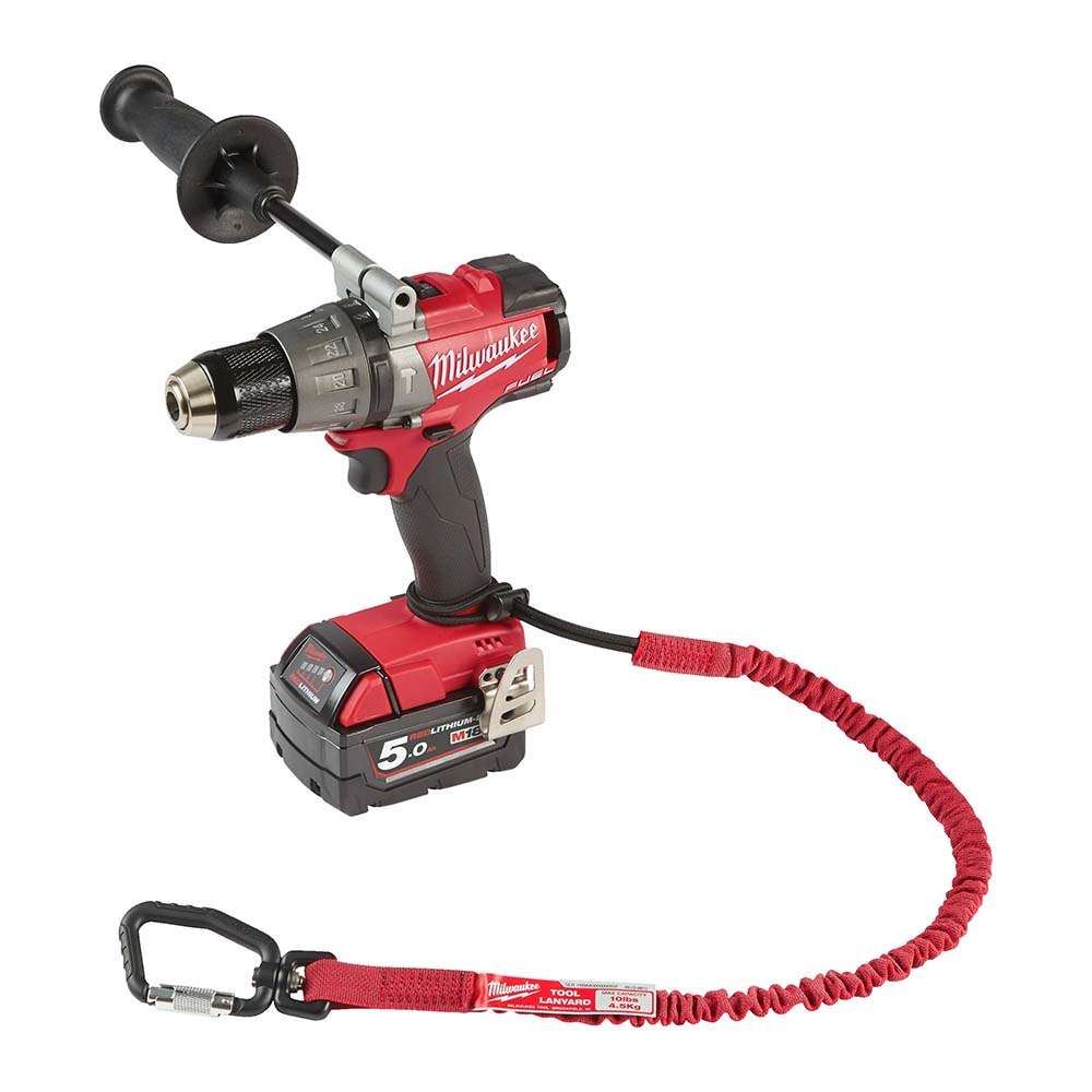 Milwaukee 4932471353 Locking Tool Lanyard, 1015MM, 15.8 Kg Capacity, Grey 9