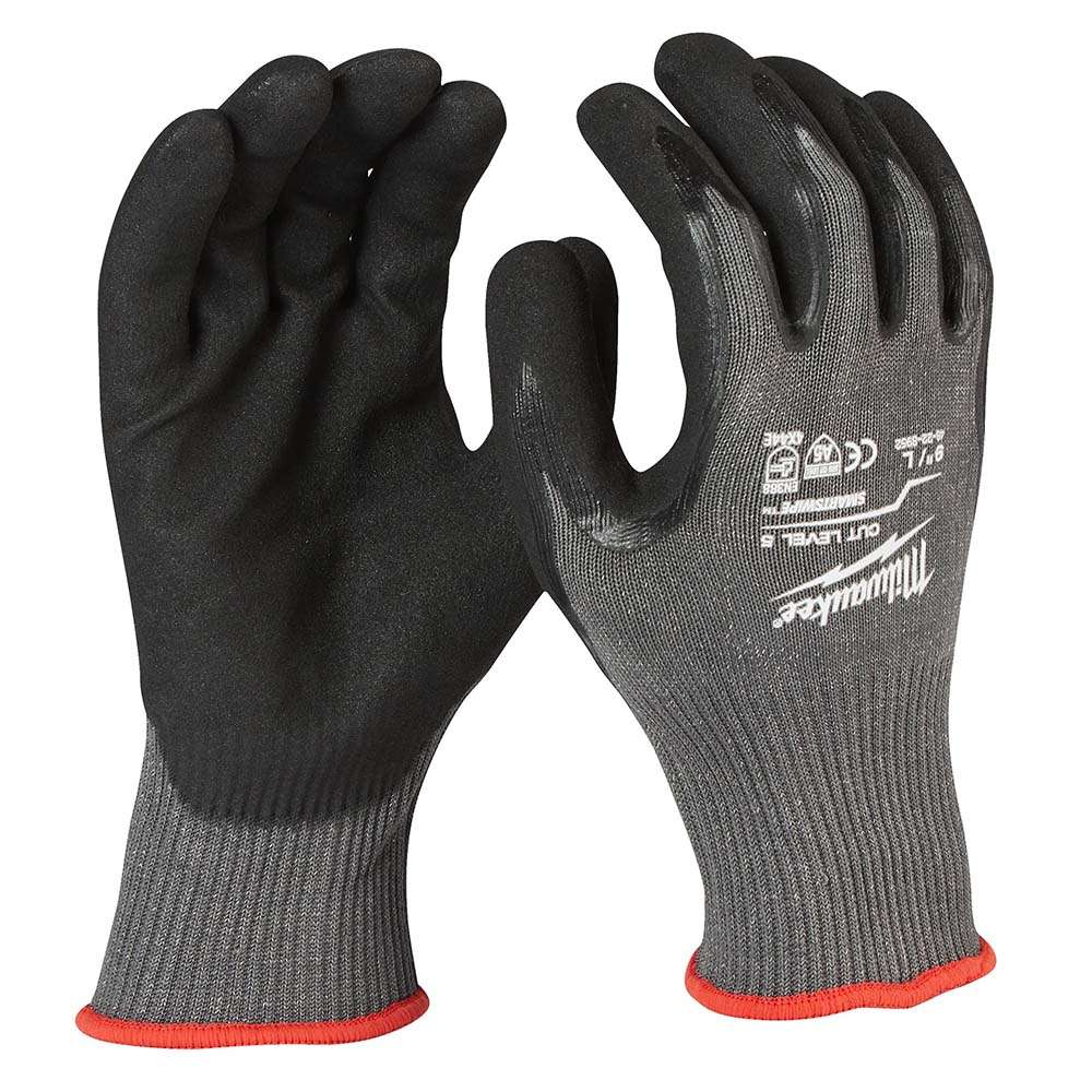 Milwaukee Cut Level E Gloves, Large, Enhanced Cut-Resistant Work Gloves 0