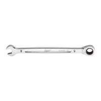 Milwaukee MaxBite Ratcheting Combination Wrench, 12mm, Chrome-Plated Spanner for Fastening
