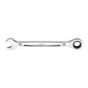 Milwaukee MaxBite Ratcheting Combination Wrench, 16mm, Chrome-Plated Spanner for Fastening 0