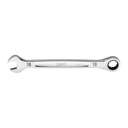 Milwaukee MaxBite Ratcheting Combination Wrench, 18mm, Chrome-Plated Spanner for Fastening 0