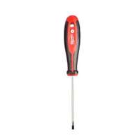 Milwaukee Tri-Lobe Slotted Screwdriver, 0.8 x 100mm, Comfort-Grip Flat Head Driver
