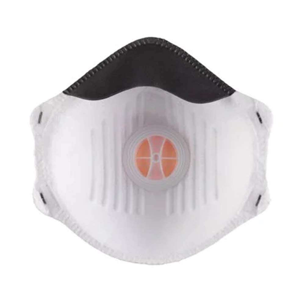 Milwaukee 4932471906 FFP3 Disposable Respirator With Valve, White (10 Pcs/Pack)
