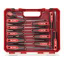 Milwaukee Tri-Lobe Screwdriver Set, Mixed Slotted, PH & PZ Drivers – 12-Piece Pack 0