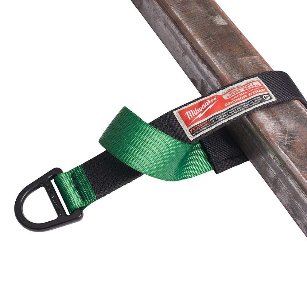 Milwaukee Anchoring Strap, 660mm, 22.7kg Tool Anchor for Work-at-Height Tethering 2