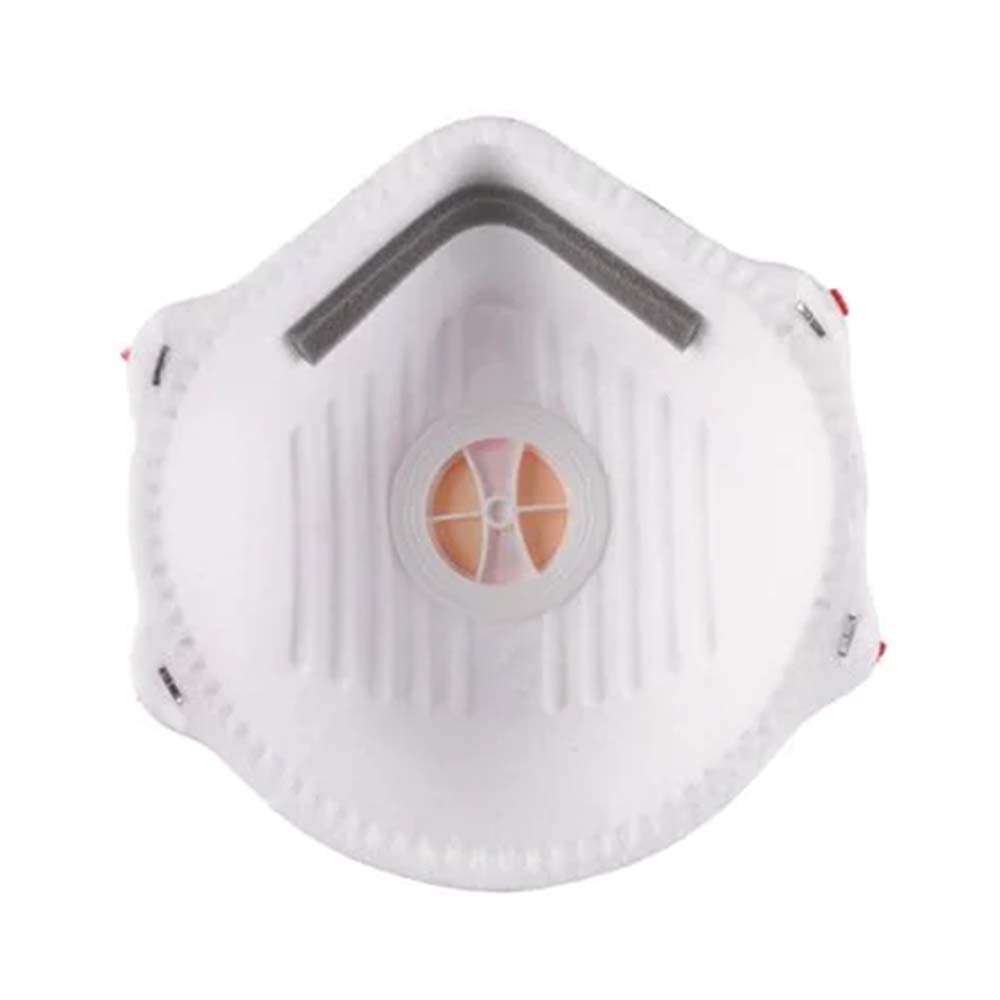 Milwaukee 4932478548 FFP2 Disposable Respirator With Valve, White (10 Pcs/Pack) 0