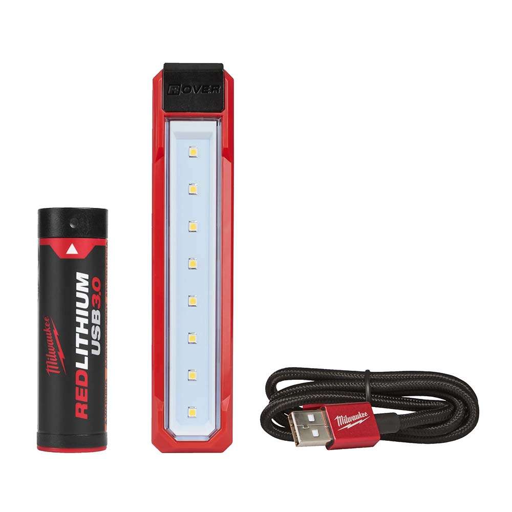 Milwaukee L4FL-201 150MM 445LM 4V 2Ah Cordless USB Rechargeable Pocket Flood Light  4